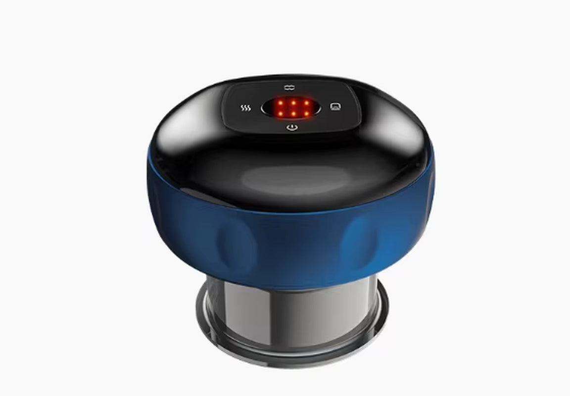 TheraLume™ 5-in-1 Smart Cupping Therapy Set — Heat, Suction & Red-Light for Joint & Muscle Relief