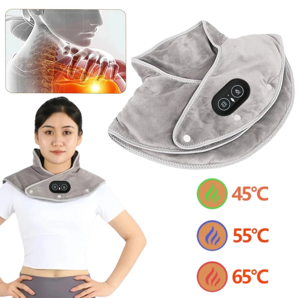 Relaxion™ Heat Wrap — Neck & Shoulder Massage Warmth for Pain Relief & Restorative Comfort