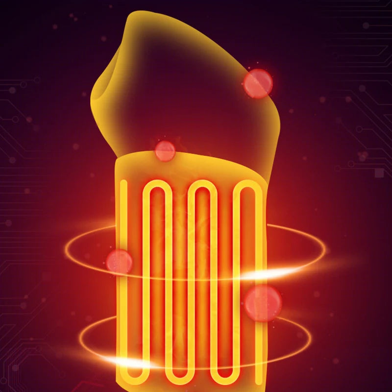 WristRevive™ Pro Heat Wrap — Advanced Heat & Compression Therapy for Wrist Joint Health, Tendon Support & Normal Use