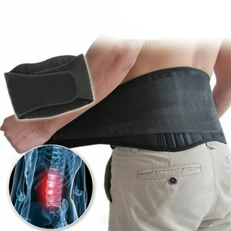 MagneRelief™ Support Wrap — Soothing Magnetic & Heat Therapy for Total Lower-Back Comfort
