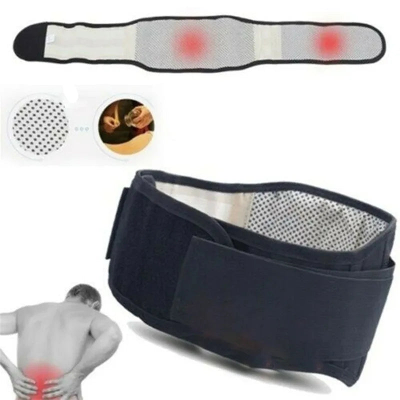 MagneRelief™ Support Wrap — Soothing Magnetic & Heat Therapy for Total Lower-Back Comfort