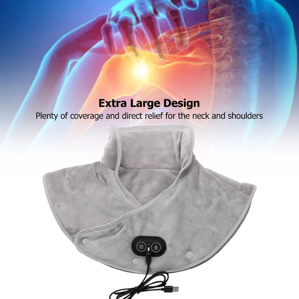 Relaxion™ Heat Wrap — Neck & Shoulder Massage Warmth for Pain Relief & Restorative Comfort