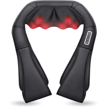 NeckVital™ ShiatsuHeat Massager — 3-D Deep-Tissue Kneading with Warmth for Neck, Shoulder & Posture Relief