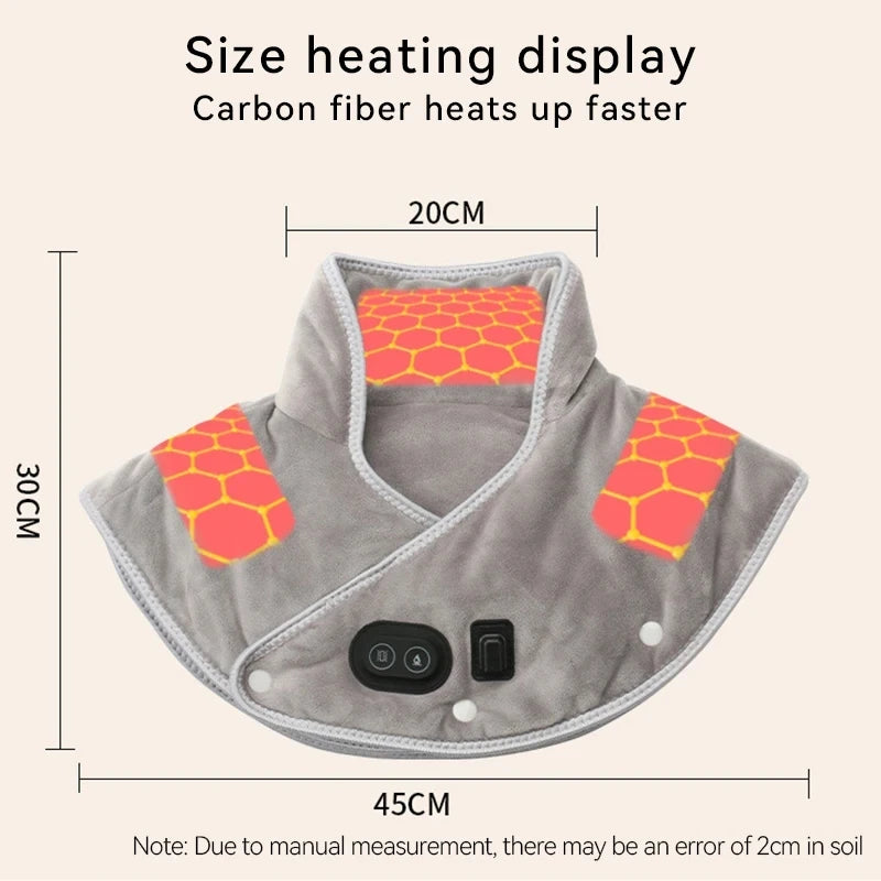 Relaxion™ Heat Wrap — Neck & Shoulder Massage Warmth for Pain Relief & Restorative Comfort