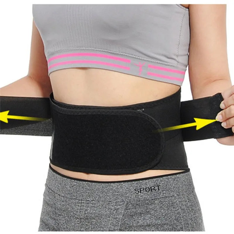 MagneRelief™ Support Wrap — Soothing Magnetic & Heat Therapy for Total Lower-Back Comfort