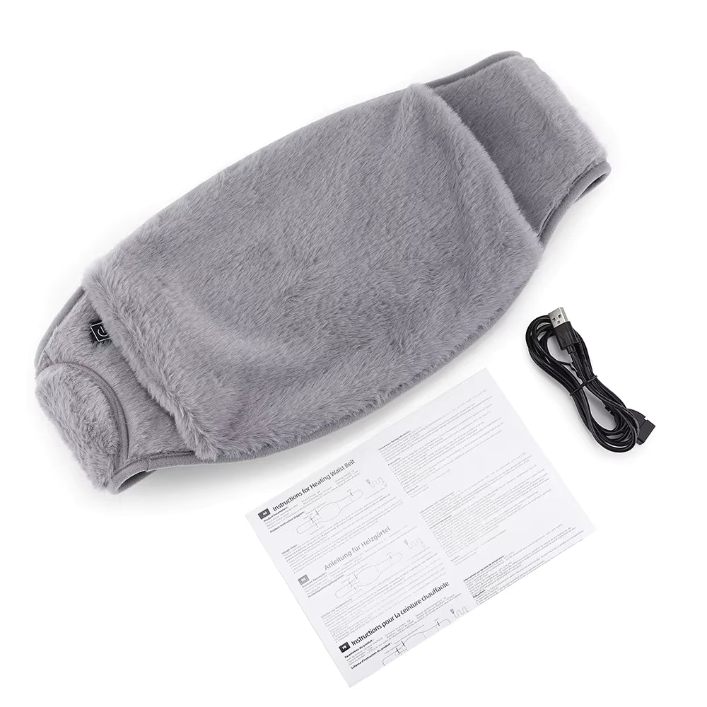 CycleRelief™ WarmBelt — Soothing Heat Support for Menstrual Pain & Lower Belly Relief