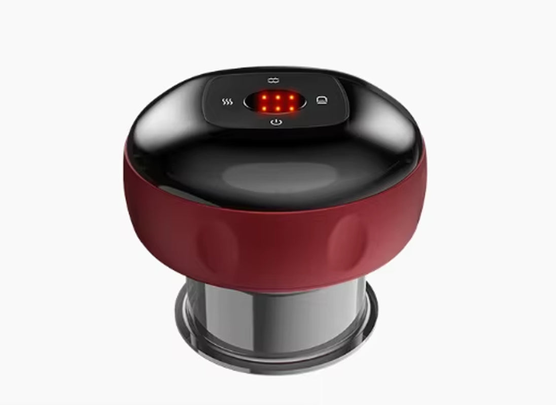 TheraLume™ 5-in-1 Smart Cupping Therapy Set — Heat, Suction & Red-Light for Joint & Muscle Relief