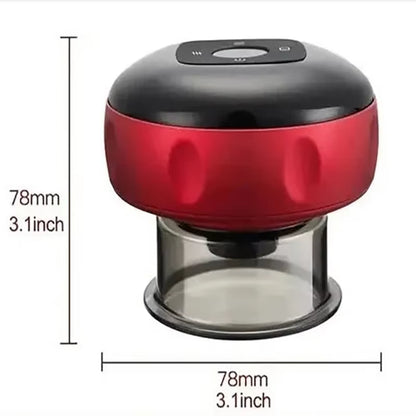 TheraLume™ 5-in-1 Smart Cupping Therapy Set — Heat, Suction & Red-Light for Joint & Muscle Relief